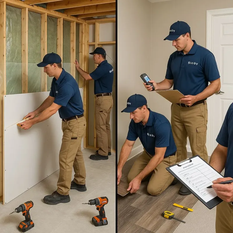 Repairs and Reconstruction process in Lochearn, MD